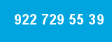 922 729 55 39 922 729 55 39